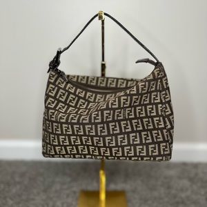 Fendi Zucchino Pochette Purse